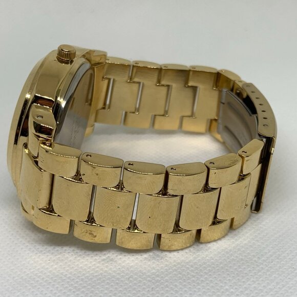 TKO Orlogi men wrist watch gold tone 40mm case size quartz analog 3ATM running - Picture 5 of 7